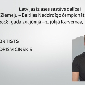 Latvijas izlases sastāvs dalībai NBDSF diskgolfā 2018