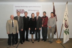 Latvijas Nedzirdīgo sporta federācijas 10. KONGRESS